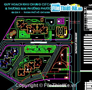 bản vẽ chung cư,Bản vẽ autocad,Bản vẽ chi tiết,thiết kế chung cư Phước Bình